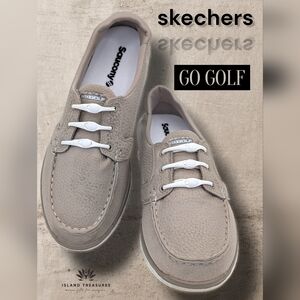 Skechers Go Golf Size 8 Women Neutral/Tan Gen5 Shoes